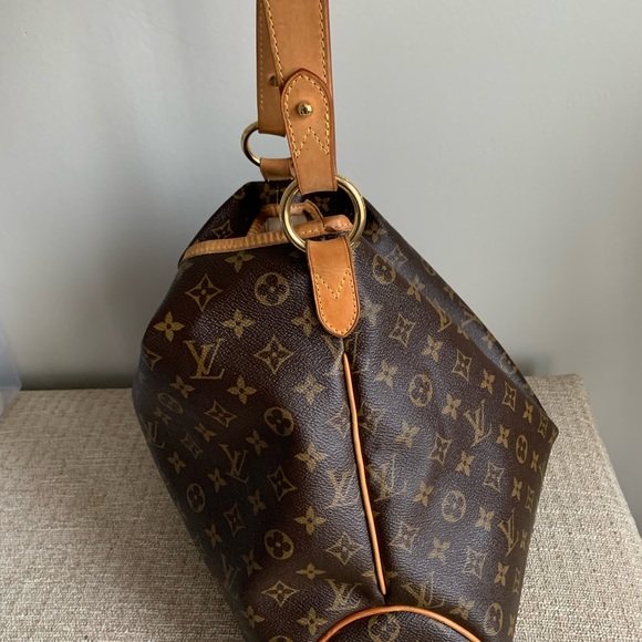 👜LOUIS VUITTON Delightful MM Shoulder Bag. 🎁 🤎RETIRED⭐️AUTHENTIC🌟 EUC - Picture 5 of 16